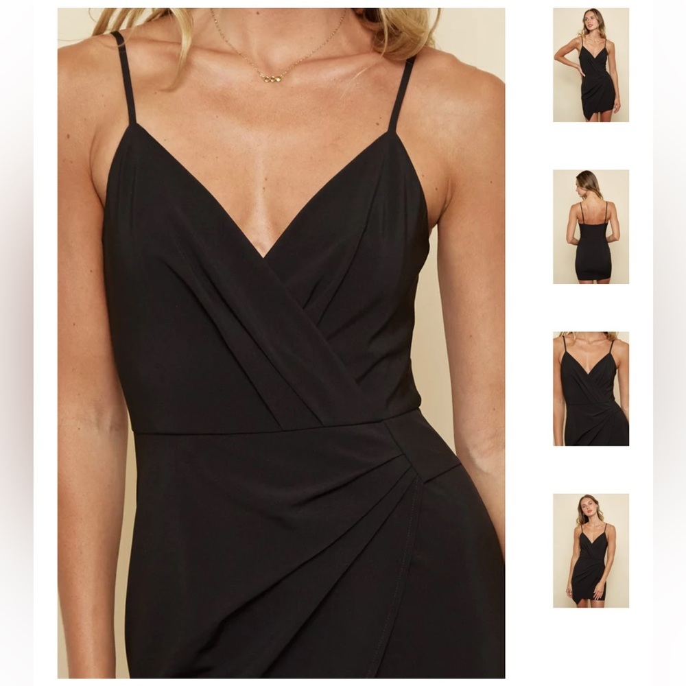 Little black dress | Asymetrical bottom